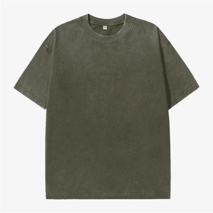 Custom T-shirt free print logo images vintage wash design tees pure cotton cultural shirts men's women's batik wax print Fabr