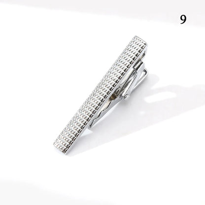 Tie Pin For Men Classic Tie Clips Copper Tie Bar Tie Collar Pin Business Corbata Necktie Clip Jewelry Gift Wedding Accessorie