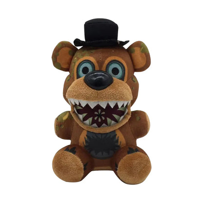 Five Night At Freddy Fnaf Cute Plush Toys Game Doll 18 CM Bonnie Bear Foxy Cartoon Stuffed Dolls Freddy Toys For Children Gif