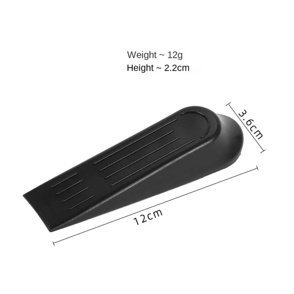 5pcs Set Plastic Door Stop Stoppers Non-Slip Base Durable Heavy Duty Door Stopper Wedge Shape Buffers Door Holder Office Door