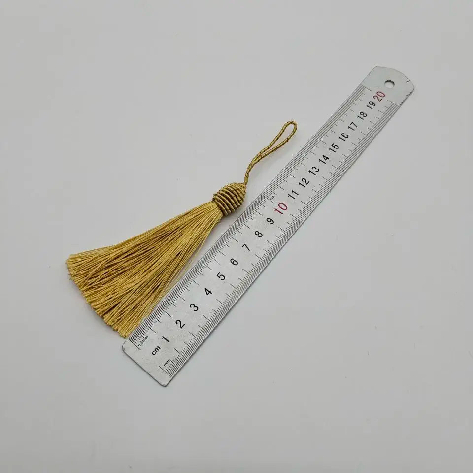 Beatiful 5pcs Hanging Rope African LaceTassels Fringe Sewing Tassel Trim for Fabric DIY Curtain Accessories Decoration