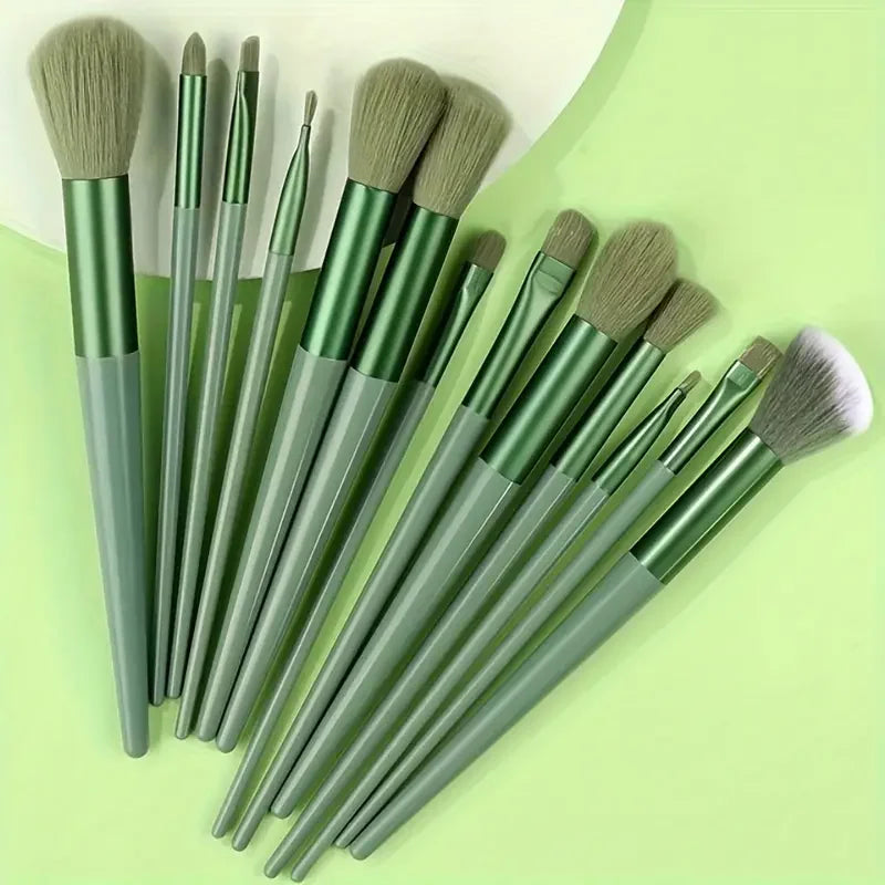 NEW 13PCS Makeup Brush Set Soft Fluffy Eye Shadow Foundation Blush Highlighter Concealer Brush Female Beauty Tool Christmas G