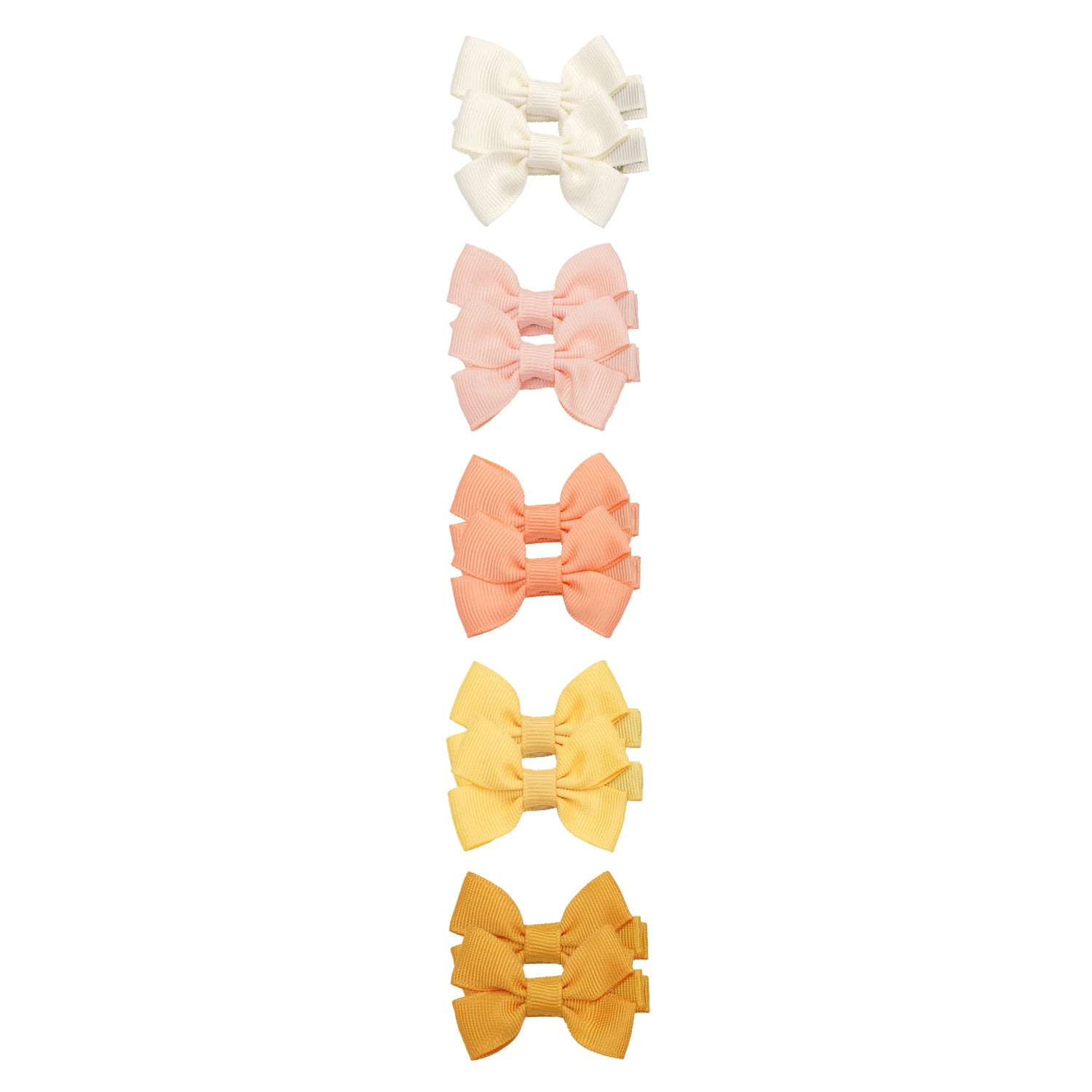 10/20/25/50pcs Baby Girls Hair Bows in Pairs 2'' Ribbon Bows Alligator Hair Clips Barrettes for Infants Toddlers Girls Kids -