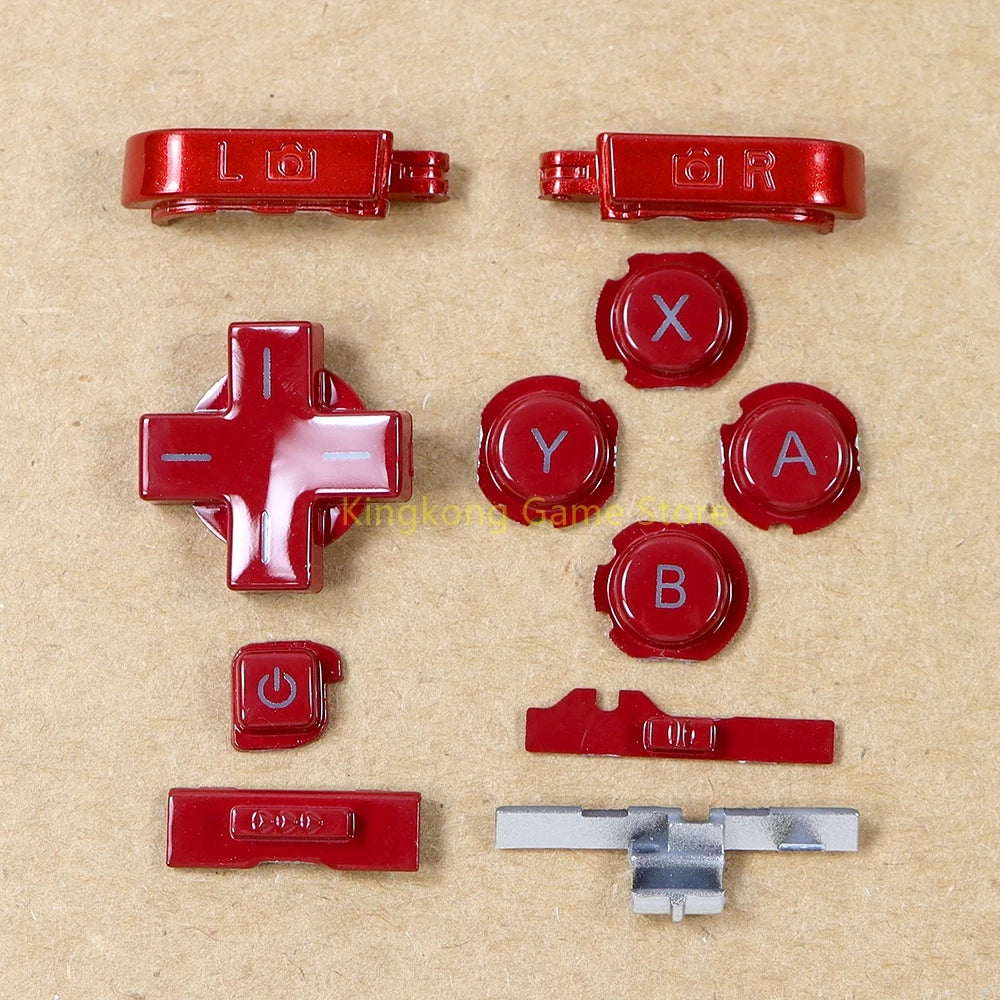 1Set Full Buttons For Nintend 3DS ABXY Button Cross D Pad Button Power On Off Buttons Kit For 3DS Game Console Replacement - 