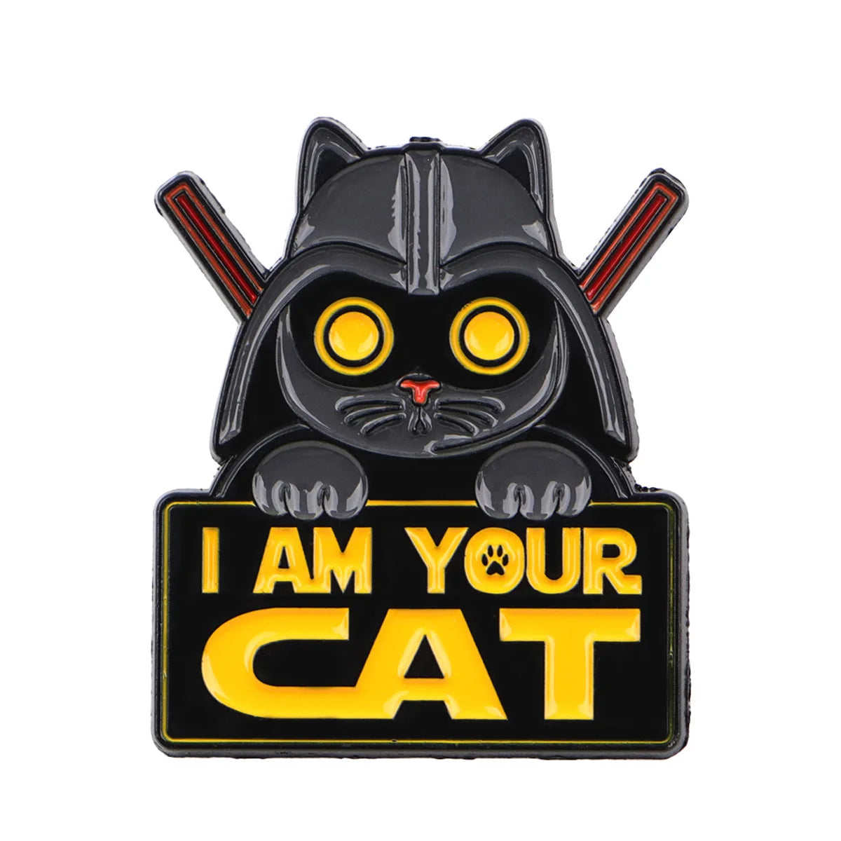 Vintage Enamel Pins Cool Robot Badge Sci-Fi Movie Lapel Pin for Jeans Cute Cartoon Pin for Backpacks Collectible Gift for Fan