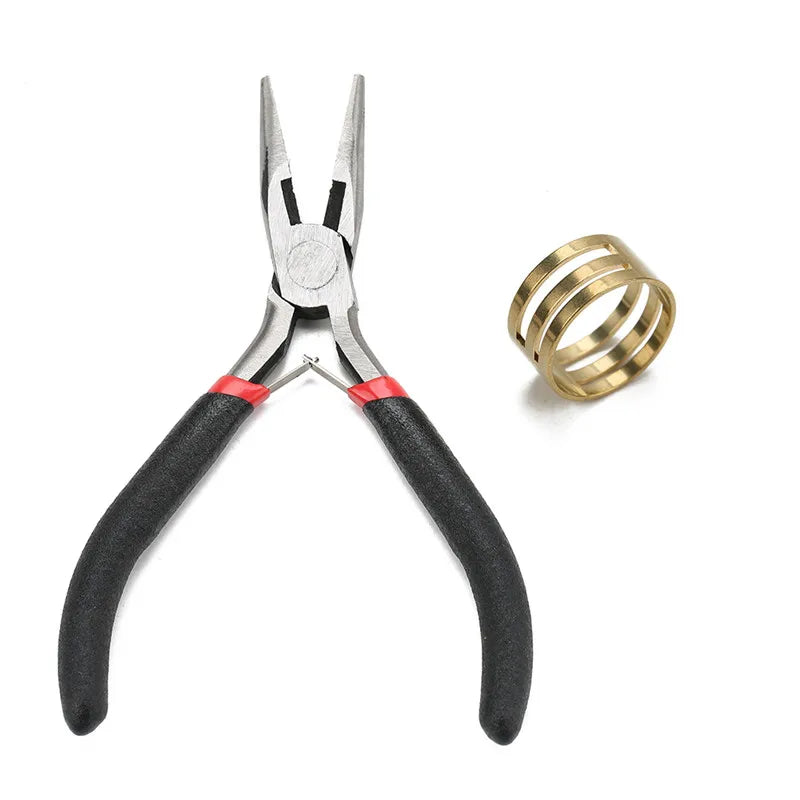 Stainless Steel Lobster Clasps Open Jump Rings Crimp Beads Caps For Diy Bracelet Necklace Supplies Jewelry Making Kit Set Box