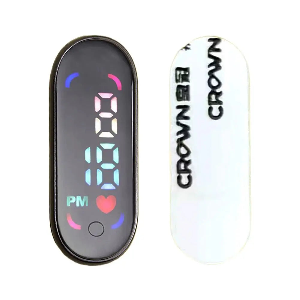 Luminous Motorcycle Car Clock Auto Internal Stick-On Mini Sport Waterproof Watch Mechanics Led Clocks Auto Ornament Accessori