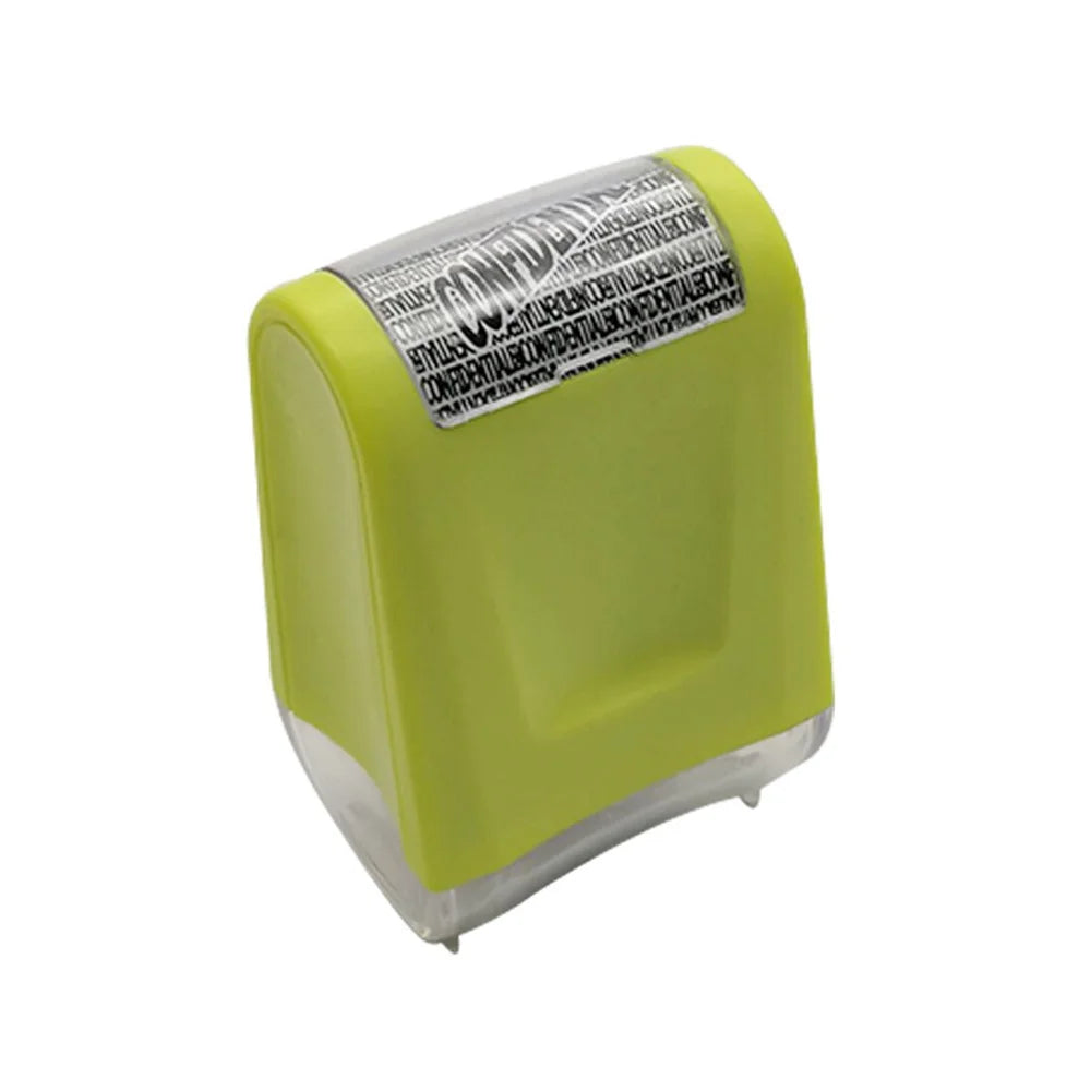 2Pcs Stamp Roller Anti-Theft Protection ID Seal Smear Privacy Confidential Data Guard Information Data Identity Address Block