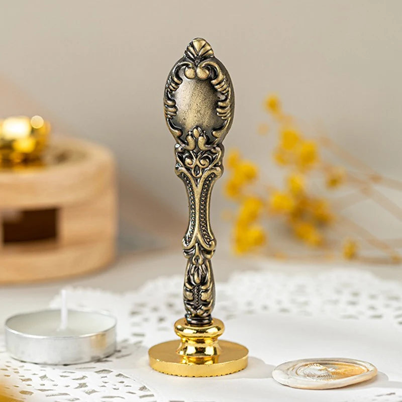 DIY Sealing Wax Spoon Bead Melting Heater Lacquer Furnace Solid Wood Stove Seal Supplies For Stamp Wax Stamp Craft Wedding Gi