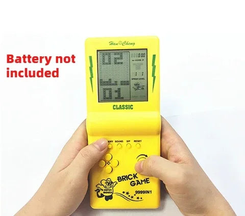 Big Screen Tetris Game Console Retro Nostalgic Classic 8090 Handheld Game Console Electronic Toys