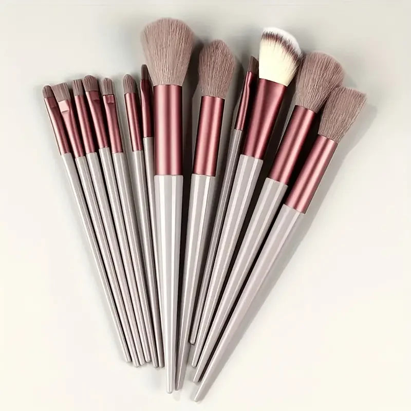 NEW 13PCS Makeup Brush Set Soft Fluffy Eye Shadow Foundation Blush Highlighter Concealer Brush Female Beauty Tool Christmas G