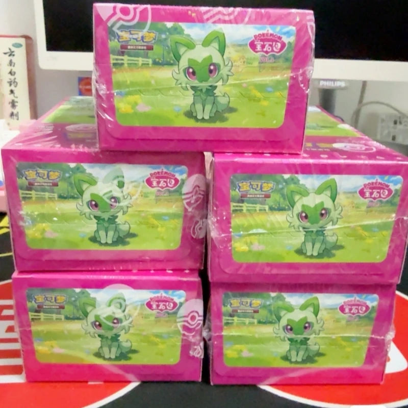 In Stock 100% Original Genuine PokéM0n Trading Ptcg Card Collected Gem Bag Series Collect Battle Cards Birthday Gifts