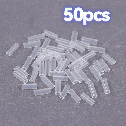 10/20/50/100PCS Pendant Bead Chain Anti-lost Cover Creative Pearl Chain Anti-drop Protective Cover DIY Accessories - 50pcs