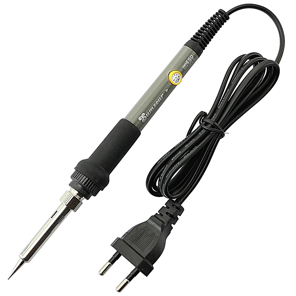 60W 80W Electric Soldering Iron LCD Digital Display Adjustable Temperature Welding Repair Tools 220V / 110V Solder Wire Tips
