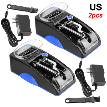 110V/230V Electric Automatic Cigarette Rolling Machine Cigar Roller Smoking Tool EU US Plug Injector Maker DIY Accessories - 