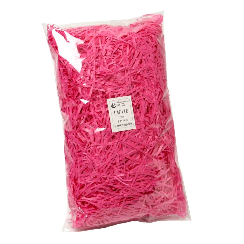 20/50g Multicolored Shredded Crinkle Paper Strands Shredded Crinkle Confetti DIY Gift Box Filling Party Wedding Christmas Dec