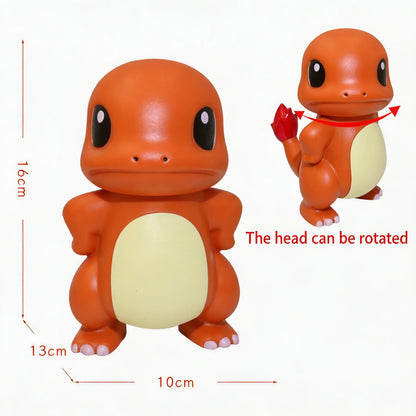 Pocket Monsters Bulbasaur collectible figure display Cartoon-style cute handcrafted model living room tabletop decoration gif