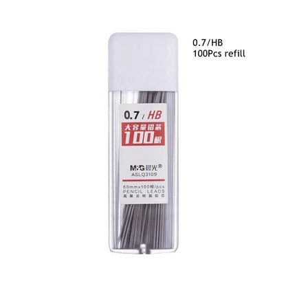 0.5/0.7mm Automatic Pencils Set HB/2B Refill Mechanical Pencil For Drawing Sketching Students School Supplies Cute Stationery