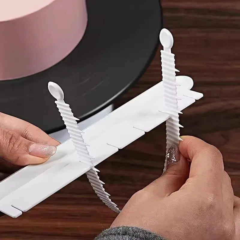 1 set Fondant Cake Arc Decorating Aid Fondant Tool Rim Scale Baking Ruler Sugarcraft Lace DIY Bakeware Tableware Kitchen Tool