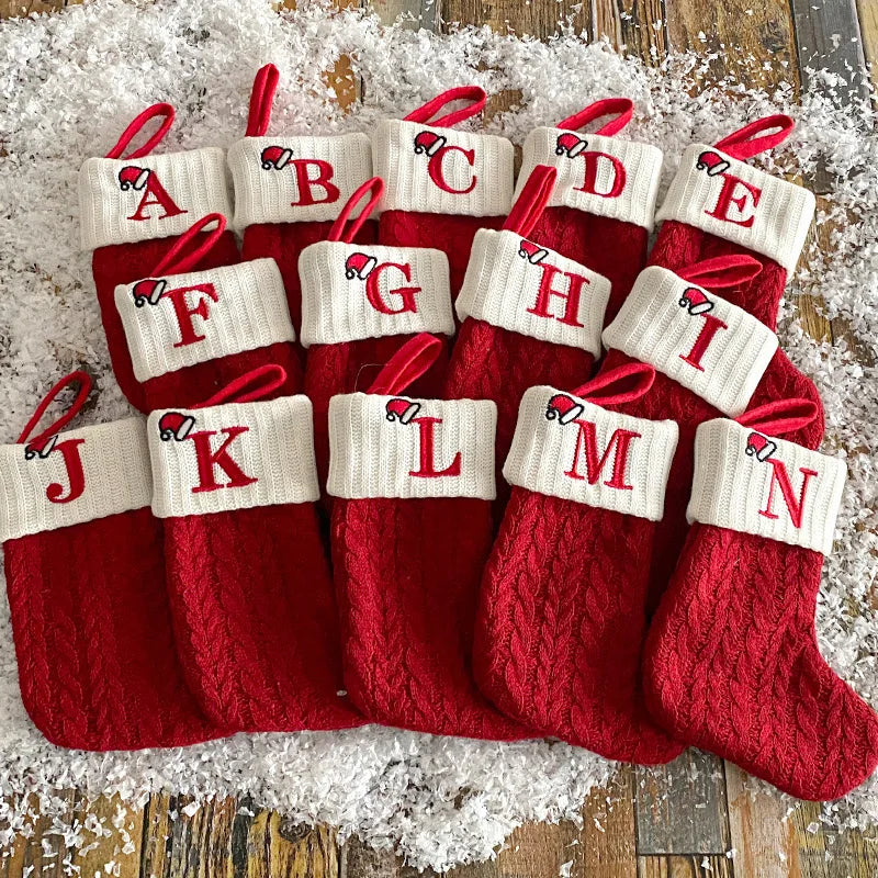 Home Decoration, Personalized Christmas Socks, Custom Holiday Ornaments, Festive Tree Decor, Unique Xmas Gift, Name Stockings