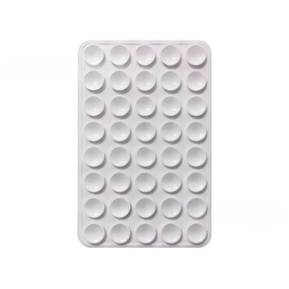 Silicone Suction Cup Phone Stand with Strong Double-Sided No-Hand Grip, Video Fixing Pad, Silicone Rubber Suction, Silicone C