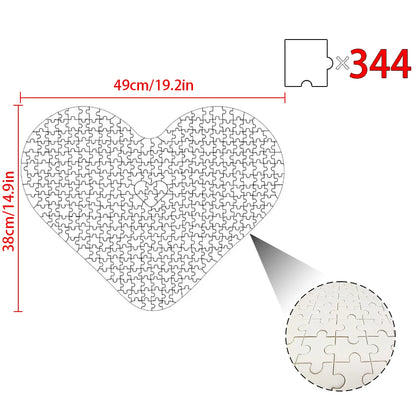 Customized Wooden Puzzles,Wooden Frames in Multiple Color Sizes,Custom Graduation Photo Puzzles as Creative Gifts - 38x49cm 3