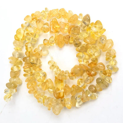 Natural Stone Chips Beads 5-8mm Irregular Gravel Crystal Quartz For Jewelry Making Freeform Beads Diy Necklace Bracelet 15'' 