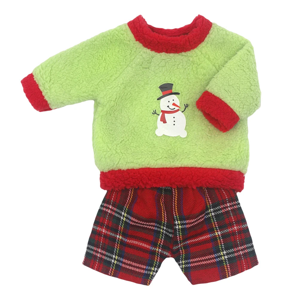 Baby Born Doll Outfits For 13-18 Inch Newborn Doll Cute Jumpers Rompers Suit+Shoes Doll Accessories Festival Birthday Gift - 