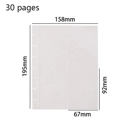 Multi-pockets 3 Inch Photo Album INS Style Idol Cards Collect Book Kpop Card Holder Loose-leaf Binder Photocard Holder - Insi