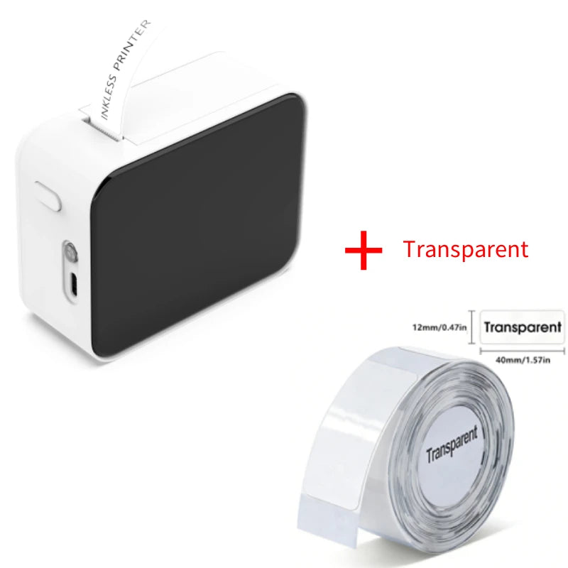 MarkLife P15 Mini Portable Thermal Printer Wireless Bluetooth-compatible Label Tag for Home Office Labeling Sticker Machine -