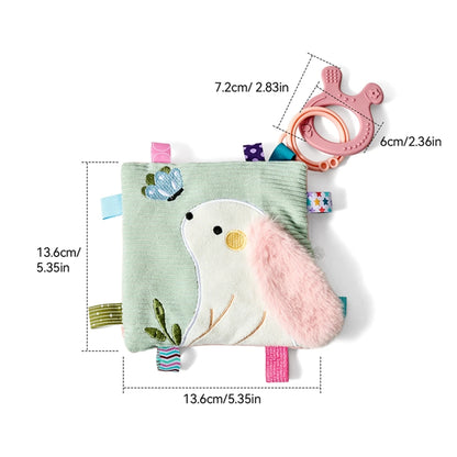 Montessori Cloths Toys Magic Cotton Animal Tissue Box Kids Finger Exercise Cloth Busy Box Toys Baby Educational Activity Sens