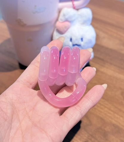 Tangle Fidget Gifts Ornament Color Transformation Toys Finger Rope Toys Creative Party Gifts Stress Relieving Tangle Rope - S