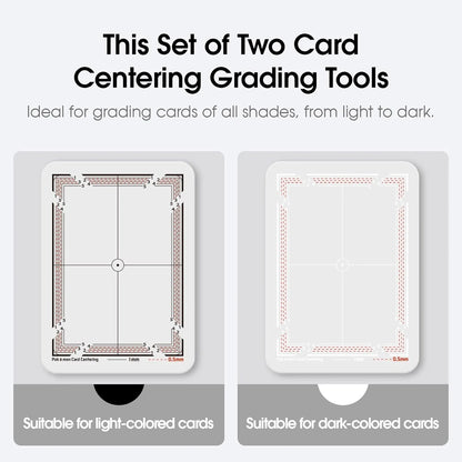 Card Centering Grading Tool for Pokémon TCG, Trading Card Grading for Collectible Cards