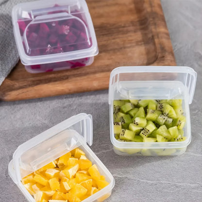 1PC Sliced Cheese Container for Fridge, Clear Plastic Butter Block Cheese Slice Storage Box with Flip Lid for Refrigerator Fo