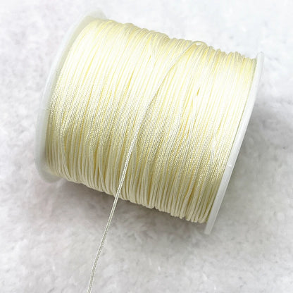 NEW 0.4/0.8/1.0/1.5mm Nylon Cord Thread Chinese Knot Macrame Cord Bracelet Braided String DIY Tassels Beading Shamballa Threa