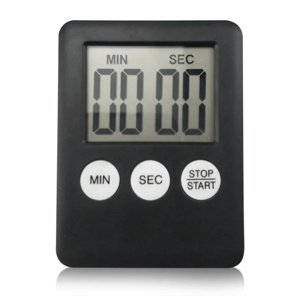 Digital Electronic Kitchen Timer with LCD Display Multi Function Stopwatch Mini for Baking Cooking Sports Exercise