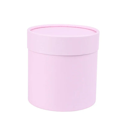 12x12cm Flower Box Round Cardboard Gift Boxes Wedding Party Rose Flower Packaging Decoration Valentine's Day Gifts Wrapping B