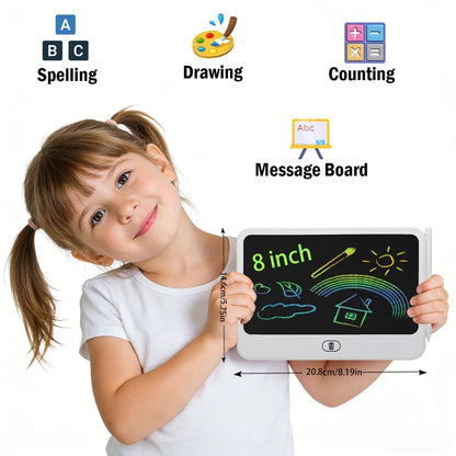 8/11/13/16 Inch LCD Drawing tablet Writing Board Kids Doodle Painting Handwriting Pad Toy for 3 4 5 6 7 8 Years Girls Boys Gi