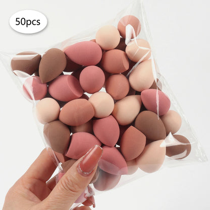 10/20/30/50/100Pcs Mini Makeup Sponge, Expands When Exposed to Water, Suitable for All Skin Types - 50Pcs A