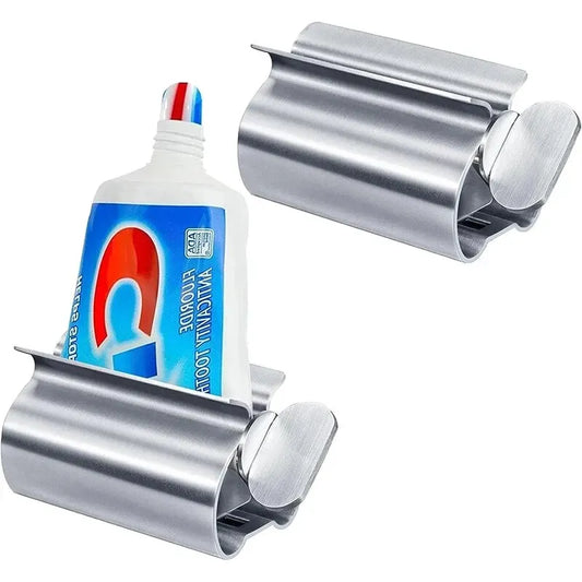 1pc Stainless Steel Wringer Roller Rotate Dispenser for Ointments Cosmetics Bathroom Accessories Toothpaste Squeezer Tube Rol
