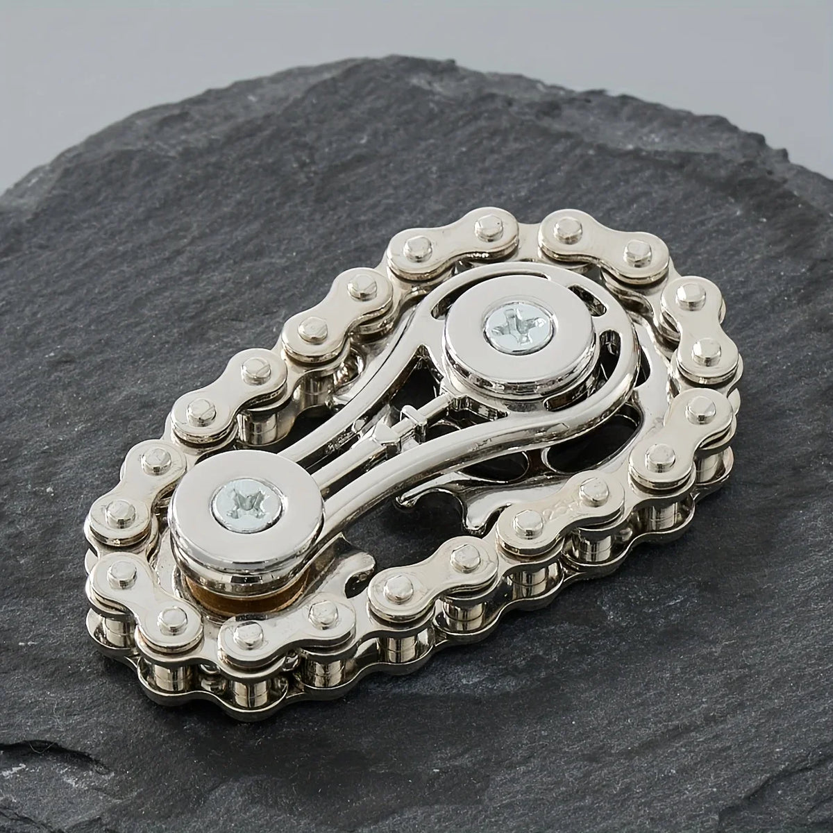 New Sprockets Flywheel Fingertip Gyro Fidget Spinner Antistress Anxiety Metal Bike Chains EDC Spinner Fidget Toys For Adult -