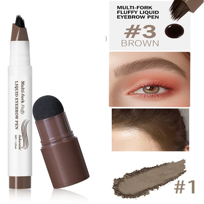 Waterproof Hairline & Root Concealer Pen – Instant Grey Coverage with Easy Blend Powder Stick for Normal Hair