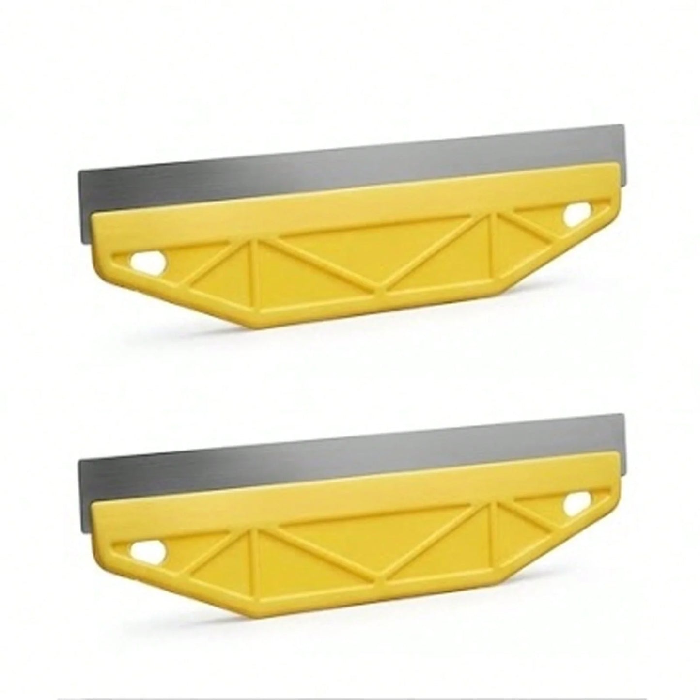 12-Inch Heavy-Duty Yellow Paint Shield Edger with Ergonomic Handle & Edge-Durable Plastic/Metal Wall Painting Tool for Precis