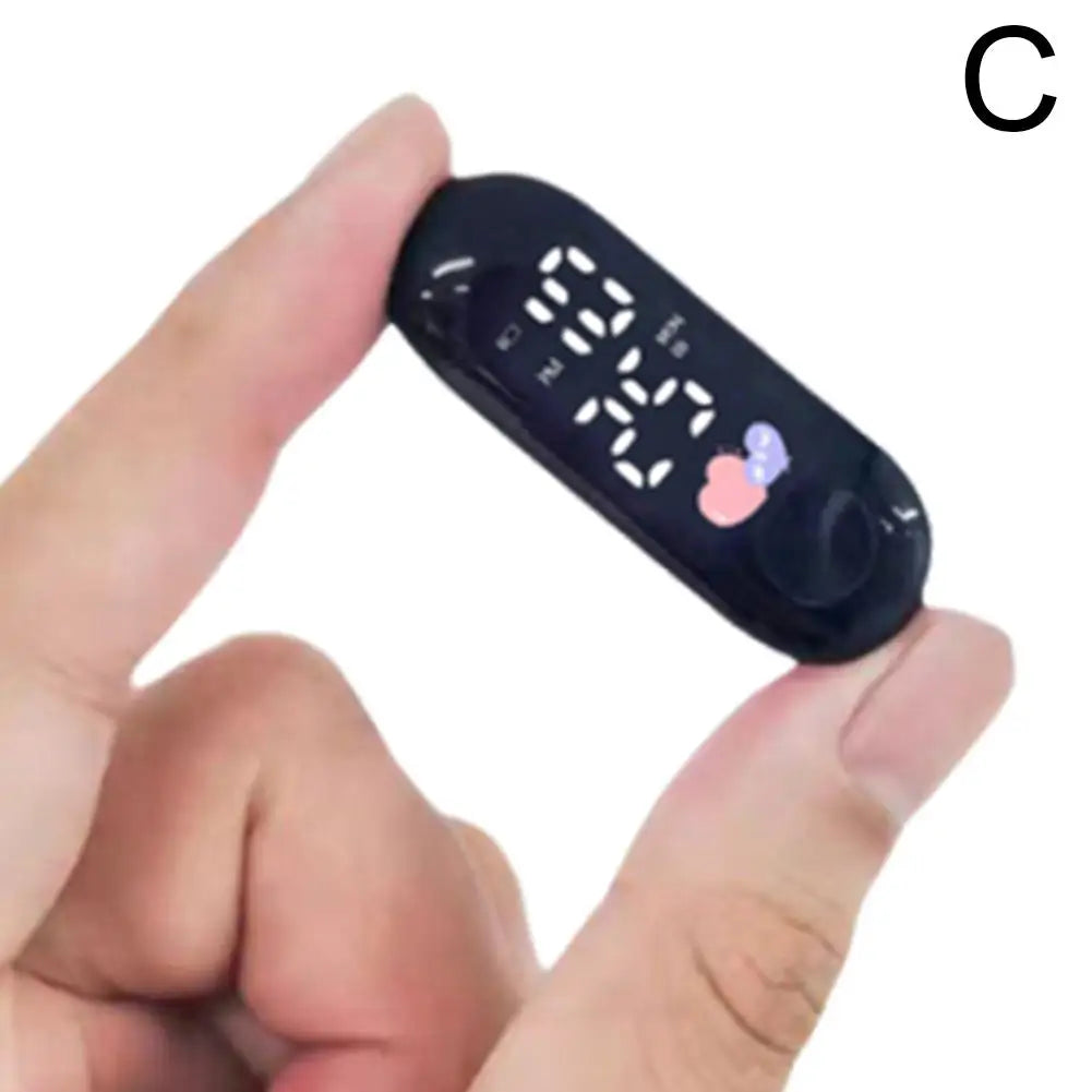 Digital Time Display For Motorcycle Electric Scooter Portable Electronic Watch Waterproof Luminous Digital Display LED Clock