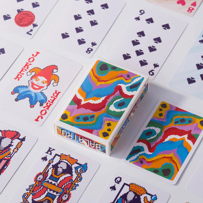 Classic Poker Card Set - Essential Party Game for Gatherings, Tabletop Games & Festive Fun, Durable & Portable Playing Cards