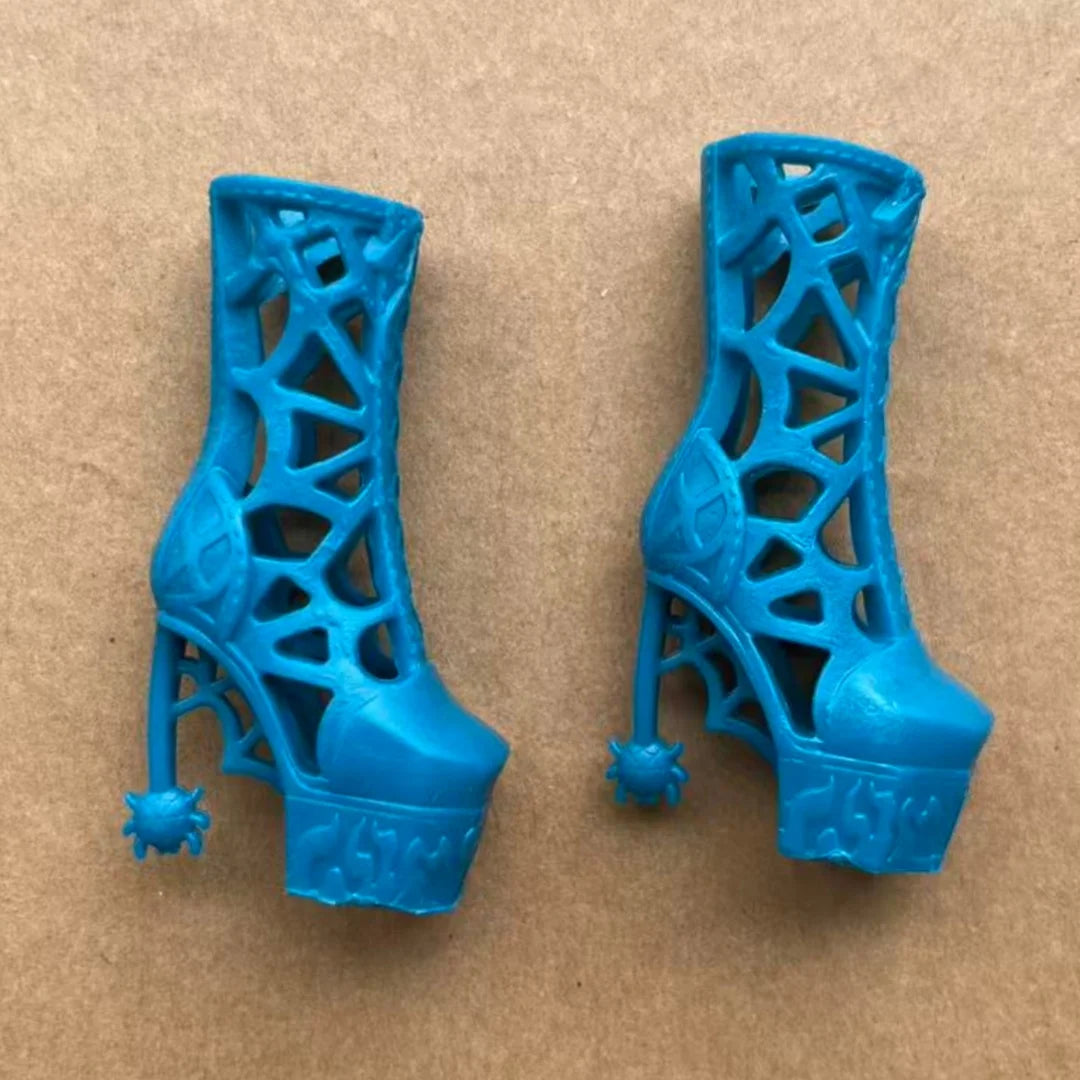 Colorful Monster Doll Boots Novelty Sandals 1/6 Scale Doll Shoes Accessories for Doll Decorations - NO.4