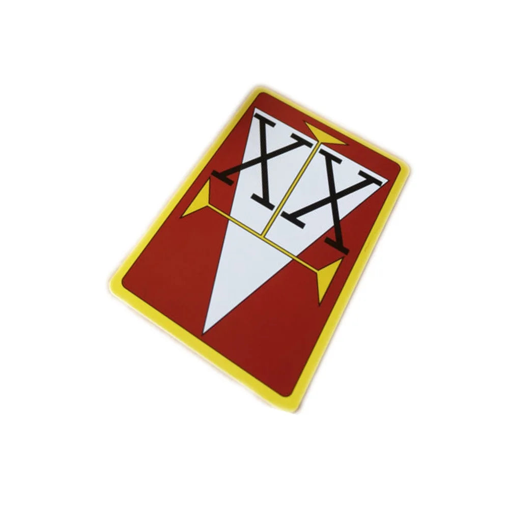 Hunter License Card GING FREECSS Cosplay Japan Anime Hisoka Kurapika Killua Zoldyck PVC Cards Collection - Red card