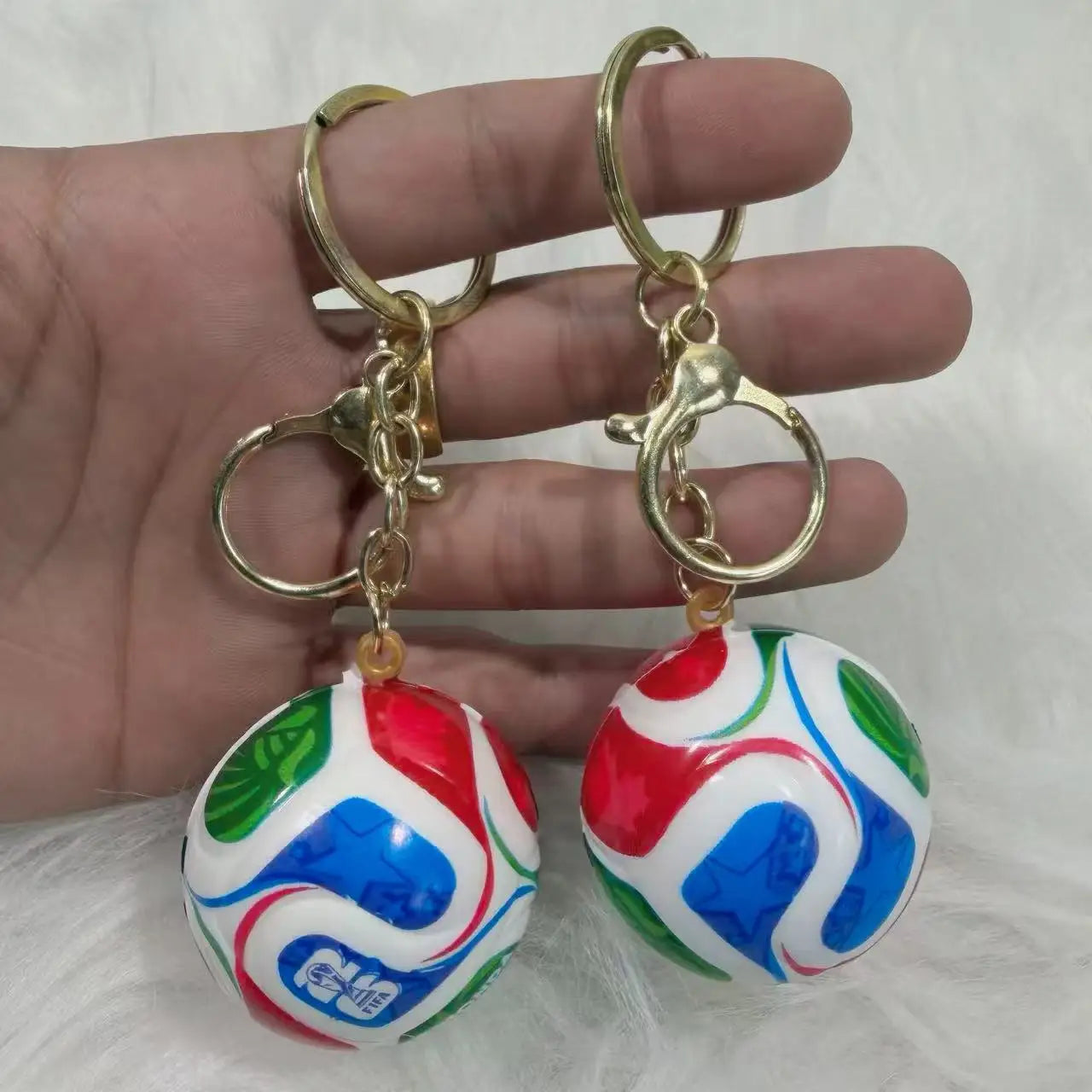 2026 FIFA Trophy Keychain Metal Football Trophy Key Ring Soccer Fan Gift Souvenir Collectible Memorabilia Bag Charm Pendant
