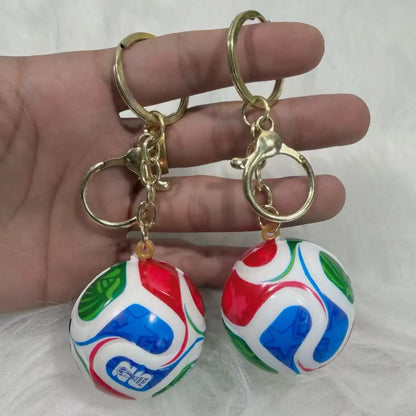 2026 FIFA Trophy Keychain Metal Football Trophy Key Ring Soccer Fan Gift Souvenir Collectible Memorabilia Bag Charm Pendant