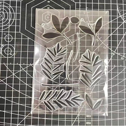 2026 New A6 Clear Stamps Identity Card Design DIY Scrapbook Journal Album Card Making Supplies - only stamp 84